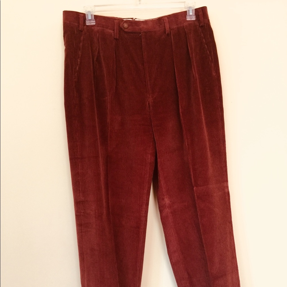 Paul Stuart Corduroy Orange blend
